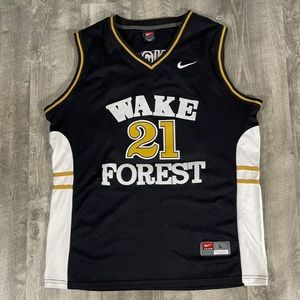Tim Duncan Wake Forest Demon Deacons #21 Jersey
